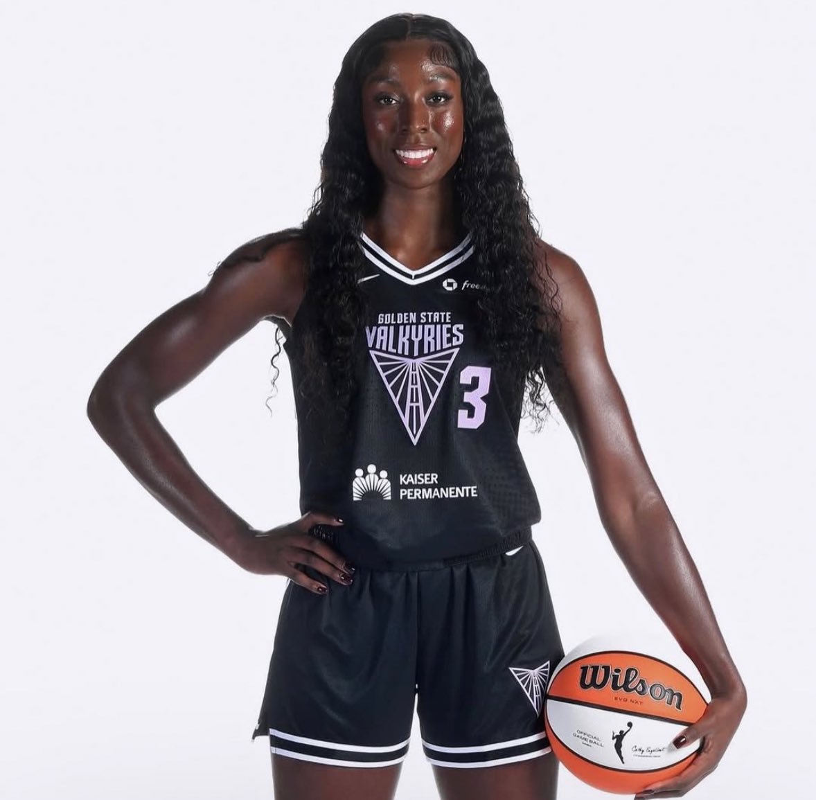 Laeticia Amihere is back with the Golden State Valkyries after being waived in preseason. The former No. 8 pick led the team in scoring in their debut game #WNBA #GoldenStateValkyries