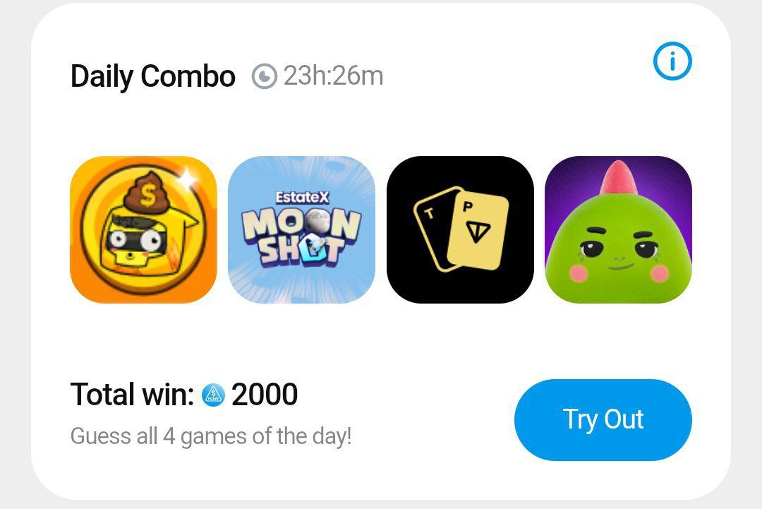 DellonsTON's tweet photo. DAILY COMBO TON STATION PRE SEASON 3 ! 
10 JUNE 

FOLLOW @DellonsTON

WHEN DISTRIBUTE SEASON 2 ? SOON ! 🔥
@tonstationgames https://t.co/VbwZyehlUB