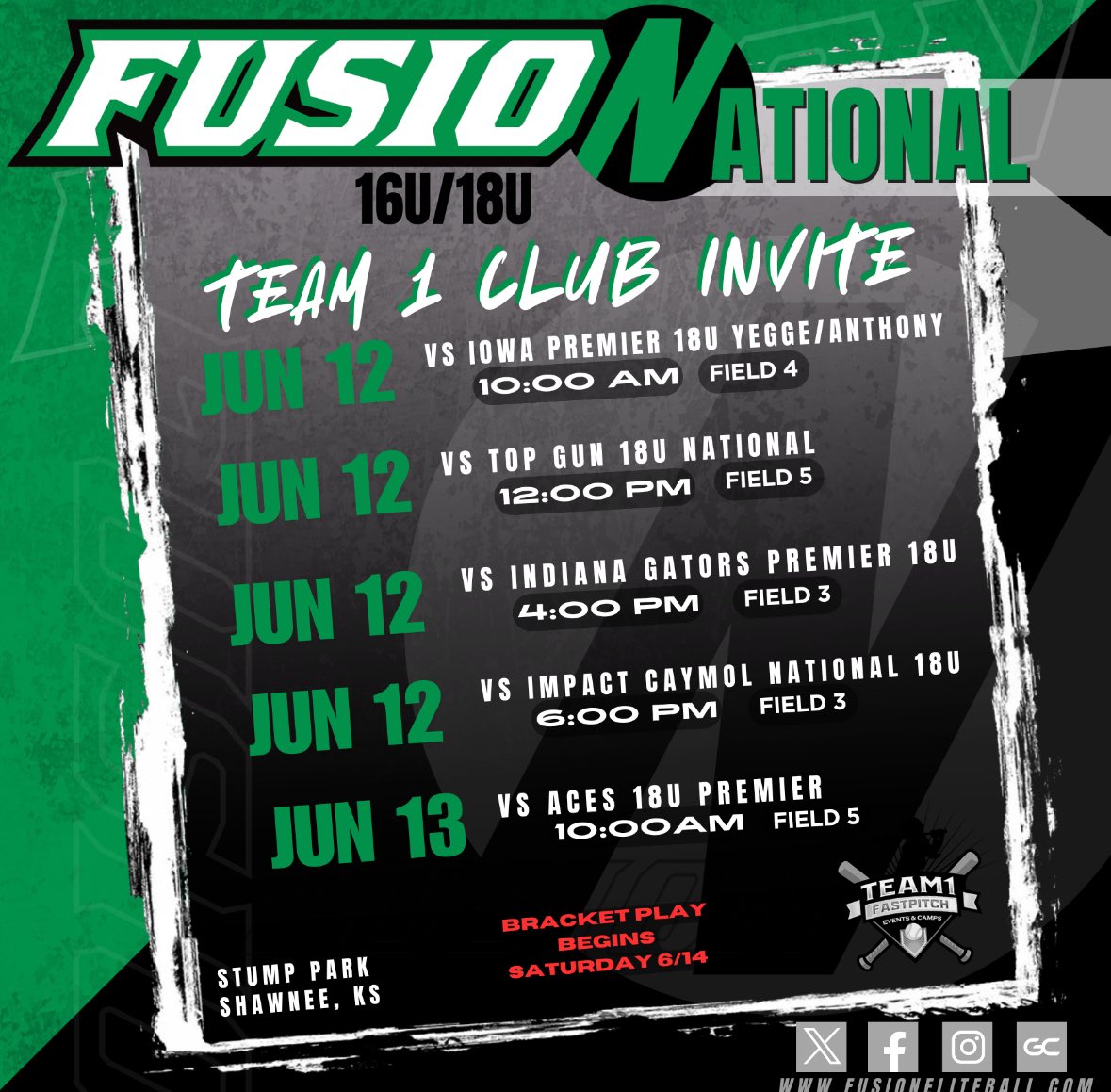 Kyleigh Goode (@kyleigh_goode) on Twitter photo Come watch us play this week!
<a href="/FusionSB_16Nats/">Fusion 16U National Unruh/Greenwood</a> <a href="/ryandgreenwood/">Ryan Greenwood</a> <a href="/NCSA_Softball/">NCSA Softball</a> <a href="/NCSACoachDaily/">Jess Daily</a> <a href="/DirectRecruits/">Direct Recruits</a> Come watch us play this week!
<a href="/FusionSB_16Nats/">Fusion 16U National Unruh/Greenwood</a> <a href="/ryandgreenwood/">Ryan Greenwood</a> <a href="/NCSA_Softball/">NCSA Softball</a> <a href="/NCSACoachDaily/">Jess Daily</a> <a href="/DirectRecruits/">Direct Recruits</a>