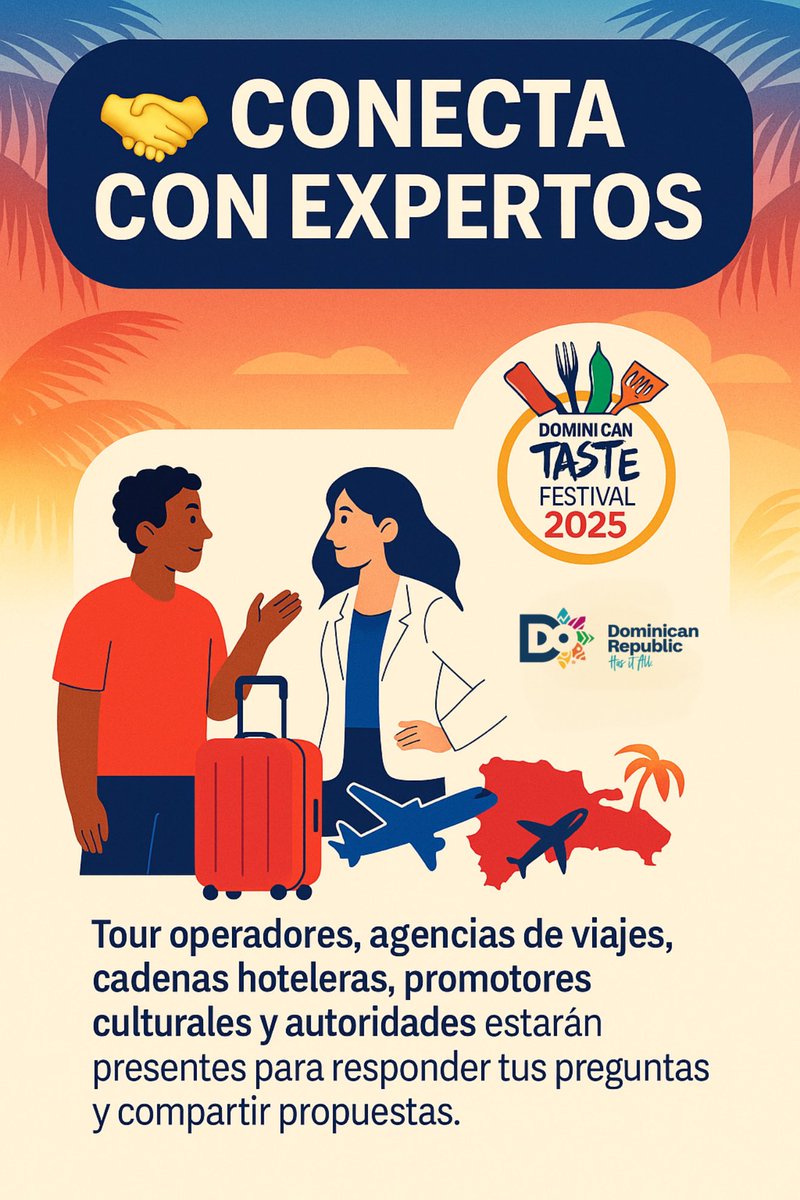 🇩🇴✨ ¡Bienvenido el Ministerio de Turismo de la República Dominicana al Dominican Taste Festival 2025! 📍 Plaza Quisqueya, NY.
🗓️ 28 y 29 de junio/10AM-8PM
🎉 ¡Una fiesta de sabor, cultura y oportunidades! #Dominicano #DTF2025 <a href="/TurismoRD/">Ministerio de Turismo RD</a>
