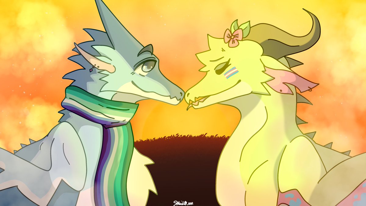 Feeling love in the air ☁️🌅