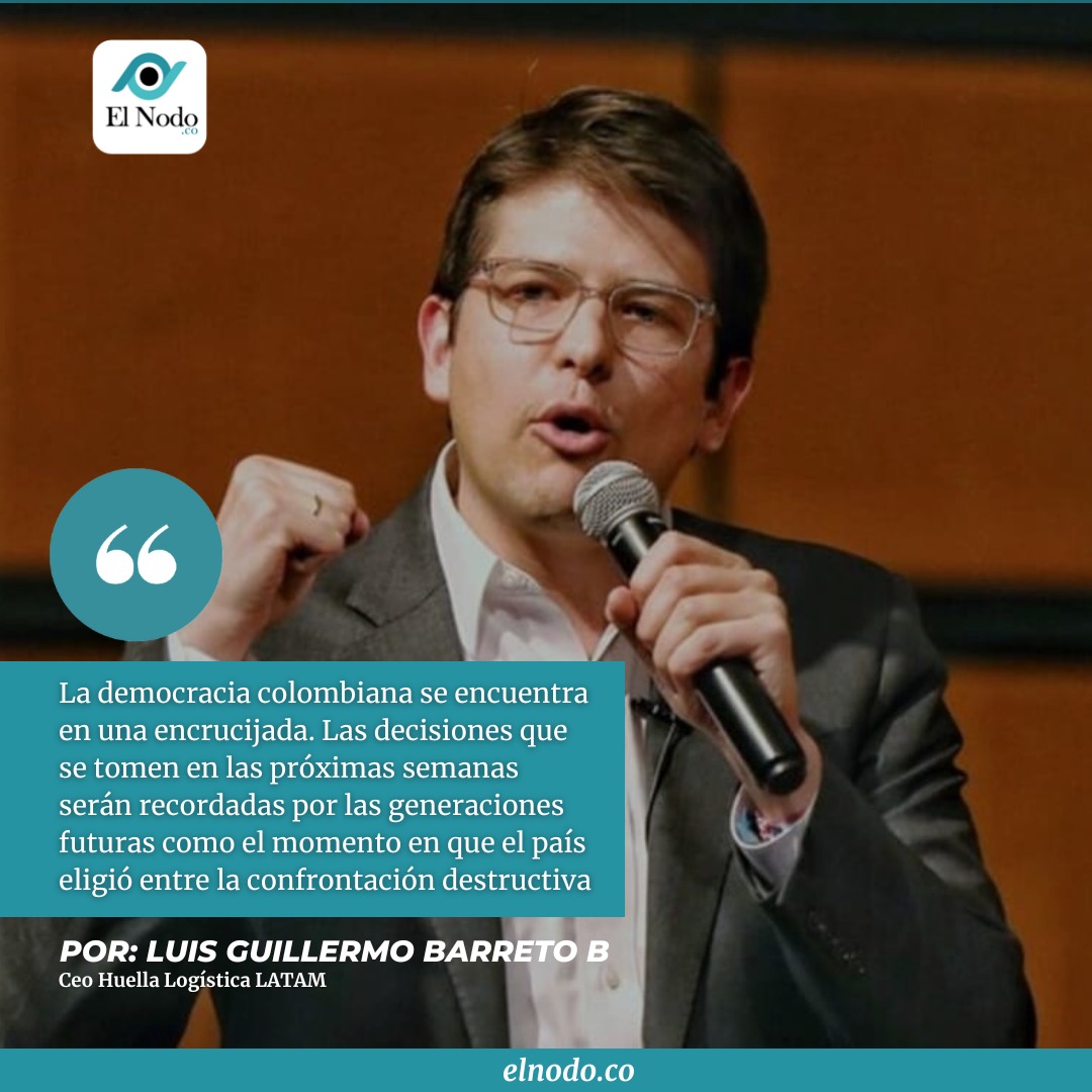"El país eligió entre la confrontación destructiva y la construcción de una convivencia democrática sólida y duradera" #OPINIÓN El atentado contra Miguel Uribe: Un análisis de riesgo país. Por Luis Guillermo Barreto CEO Huella Logística <a href="/HuellaLogistica/">Huella Logistica</a> elnodo.co/opinion/el-ate…