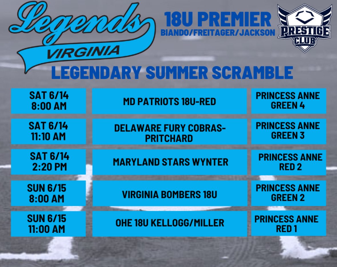 Weekend #2 in VA Beach! Can’t wait! <a href="/VALegends/">VA Legends Softball</a> <a href="/Legends_Premier/">Virginia Legends 18U Premier Softball</a> <a href="/freitager/">🥎Heidi Freitager❤️</a> <a href="/Legendarysftbl/">Legendary Softball</a>