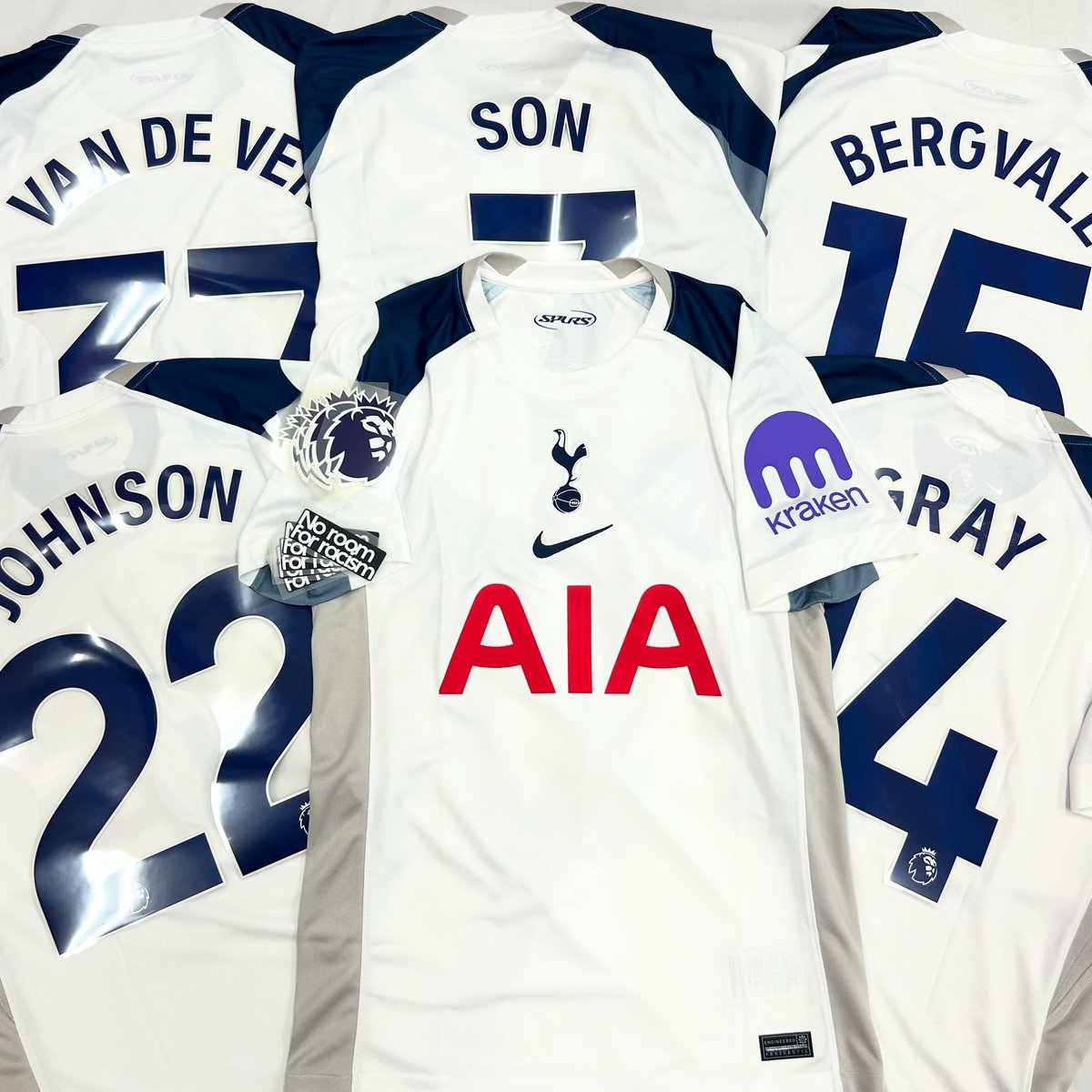 ⚪️ #トッテナム 👕25-26 HOME 最新ユニフォーム 🆕発売開始