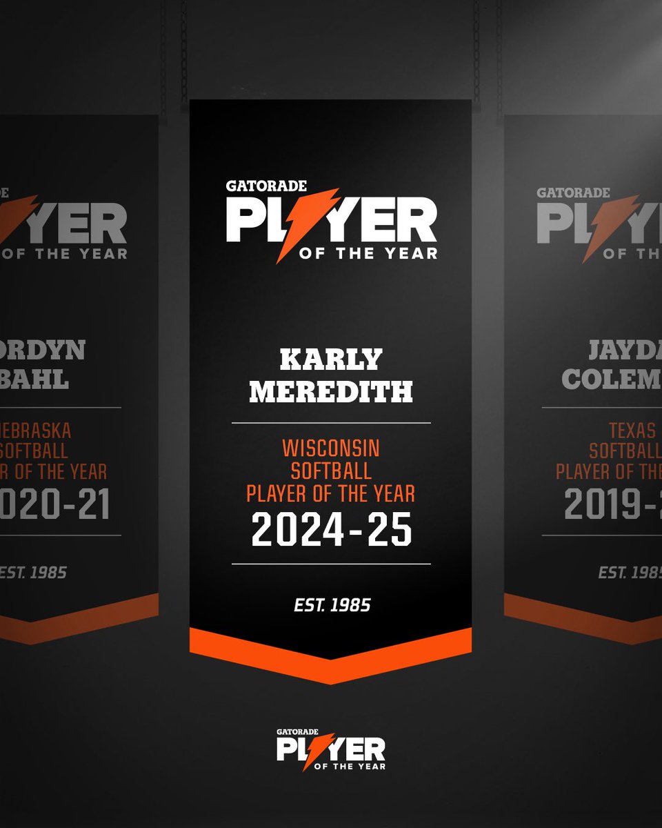 So honored to be named wisconsin softball gatorade player of the year. #gatoradepoy #gpoy <a href="/Gatorade/">Gatorade</a>