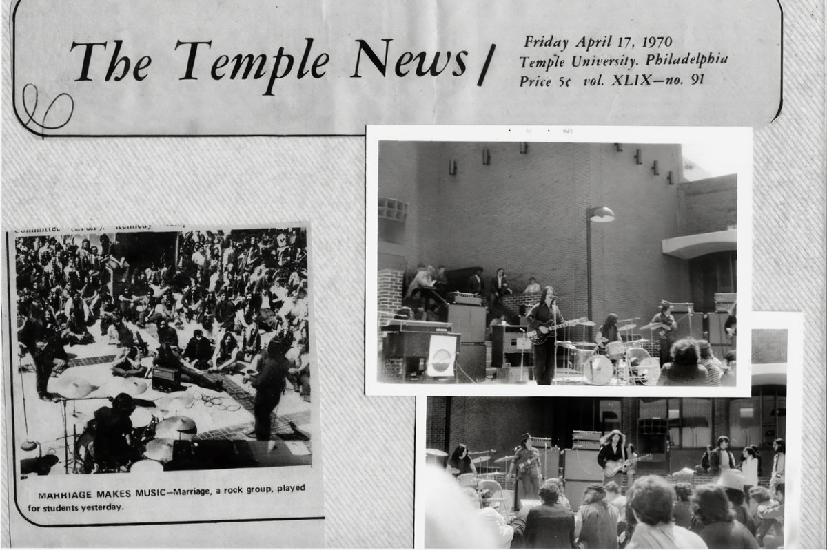 AddarioMichael's tweet image. RIP Jack Kane – Singer, Songwriter, and Rhythm Guitarist.
Jack, along with Craig Mirijanian, Berk, Bob, and Pudgy, made up the band Marriage, a group that created some truly memorable music back in the day. One standout moment was their outdoor concert at Temple University on…