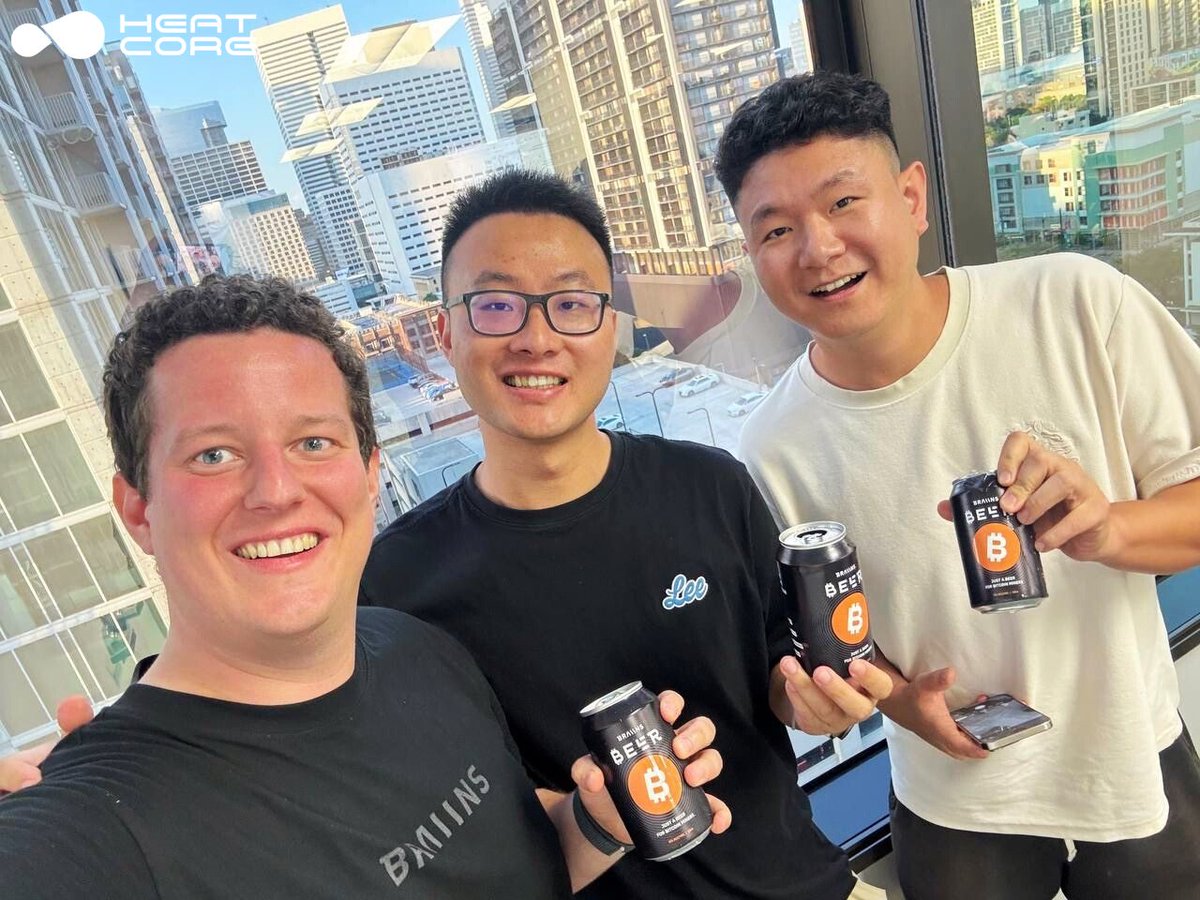 Heatcore_tech's tweet image. 🍺#HeatCore had a great time at the Meetup, connecting with tons of like-minded enthusiasts and diving into exciting discussions about #Bitcoinmining innovations.🍻
Did you know that the beer will soon be brewed using heat generated from #Bitcoinmining, powered by HeatCore tech?