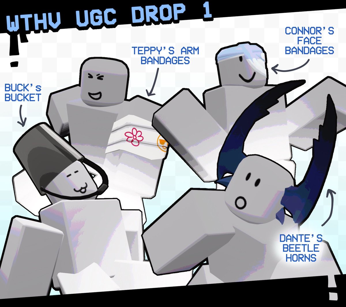 THE 1ST WAVE OF OFFICIAL HAPPYVILLE UGC IS NOW OUT!!!!!!!!
#robloxart

roblox.com/communities/36…