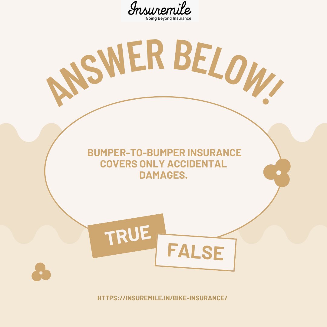 Insure_Mile's tweet image. ✅ Full Coverage, Zero Depreciation!
Drive worry-free with Bumper-to-Bumper Insurance.
#ZeroDepreciation #FullProtection #BumperToBumper #SmartDrive #VehicleSafety