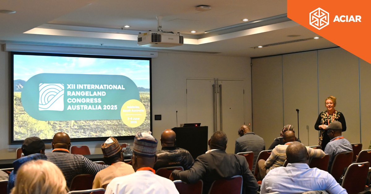 ACIAR (@aciaraustralia) on Twitter photo At #IRC2025 last week, #ACIAR & researchers from <a href="/CRDD_kenya/">Center for Research and Development in Drylands</a> co-convened an exclusive workshop with a delegation of rangeland experts from Nigeria, Ghana, Kenya & Tanzania, focused on pastoralism challenges, policy gaps & reshaping narratives around pastoral futures. 🇳🇬🇬🇭🇰🇪🇹🇿🇦🇺 At #IRC2025 last week, #ACIAR & researchers from <a href="/CRDD_kenya/">Center for Research and Development in Drylands</a> co-convened an exclusive workshop with a delegation of rangeland experts from Nigeria, Ghana, Kenya & Tanzania, focused on pastoralism challenges, policy gaps & reshaping narratives around pastoral futures. 🇳🇬🇬🇭🇰🇪🇹🇿🇦🇺