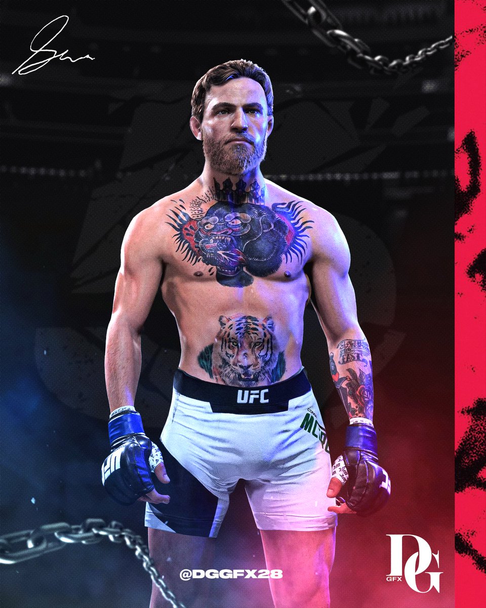 Appreciate the great <a href="/NazUFC/">NazUFC</a> for using my recent McGregor concept for his livestream thumbnail 🙌🏼