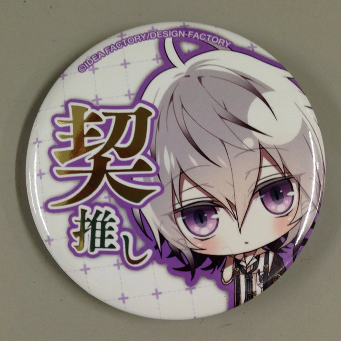 Collar×Malice カラマリ 冬の市 バースデー缶バッジ 笹塚尊 オトメイト カラマリ 冬の市2022-2021 笹塚尊 バースデー缶