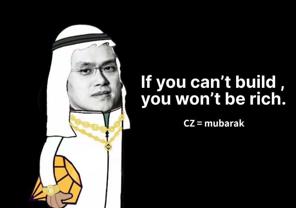 The new builder is the truly wealthy one.  
Together, let's build a great Community and Culture #Mubarak #keepbuilding