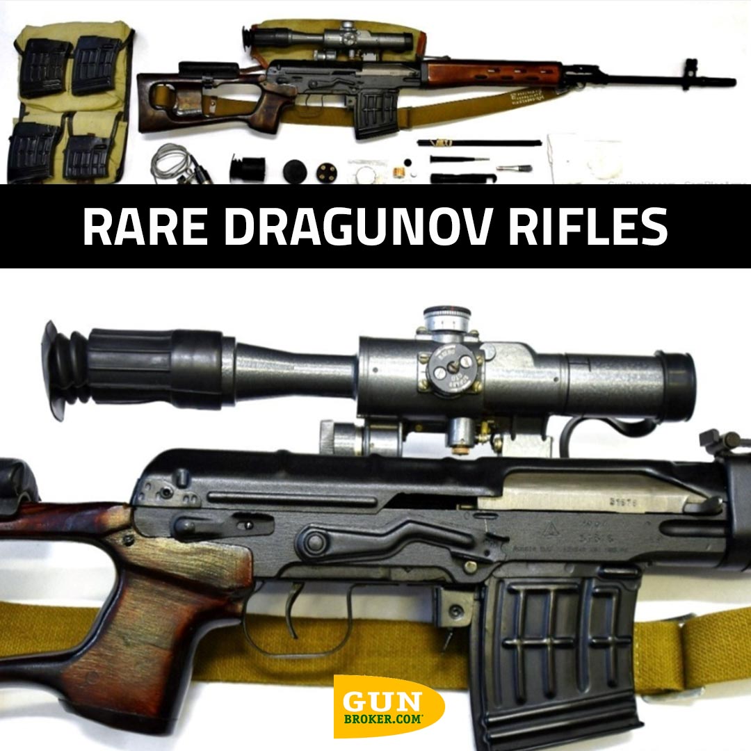 Rare and hard to find firearms such as #Dragunov rifles.
🥸 Browse listings: bit.ly/3G7Izv4

#gunsdaily #pewpewlife
