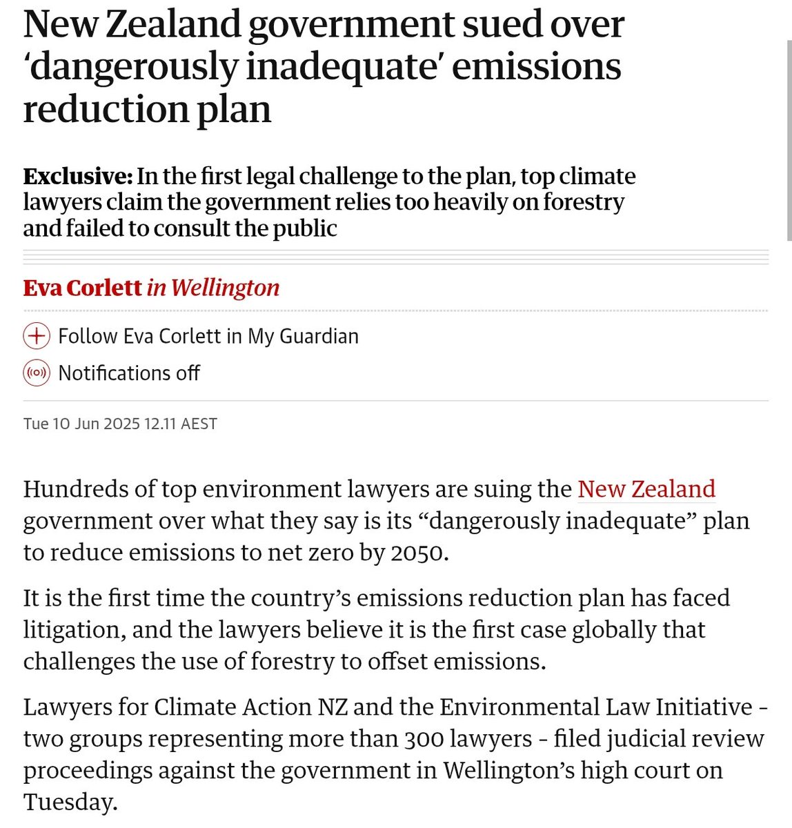 What I'd just say to you is, I think it's time call out the National guard to put these "worthies" back in their box.

#LyinLuxon #WorstPMEver #CoalitionOfClimateDeniers #nzpol

theguardian.com/world/2025/jun…