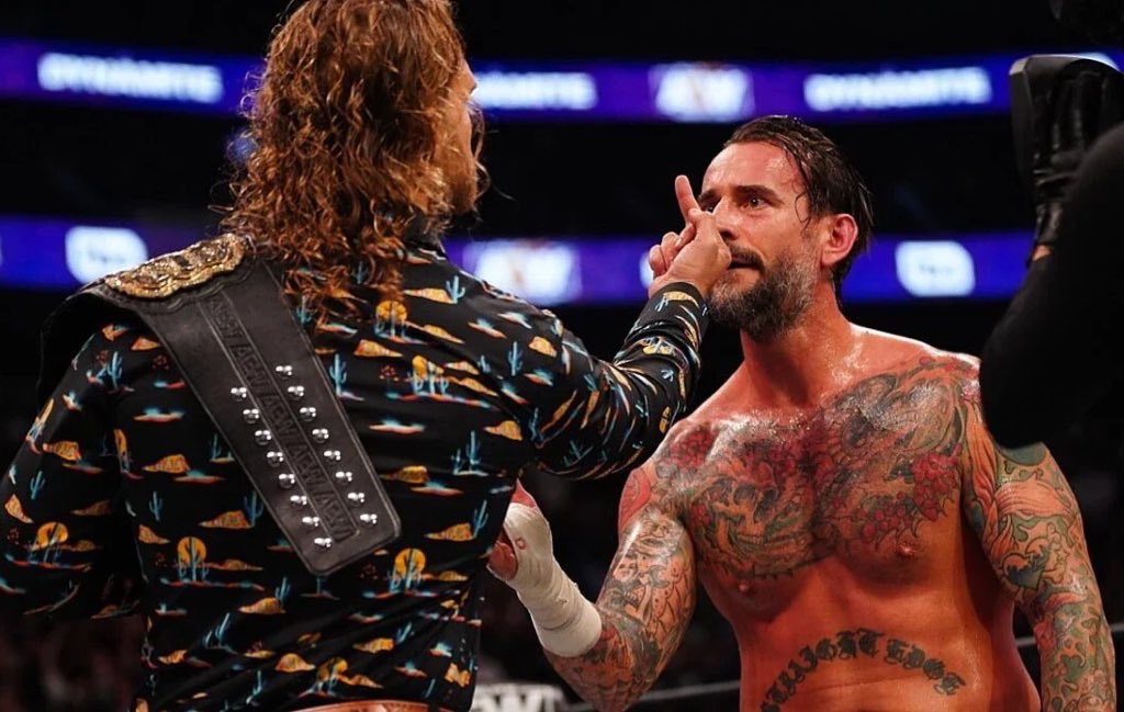 Seeing Hangman finally reclaim the title he should have NEVER lost while Punk has to tuck his tail and travel to Saudi JUST to lose to John Cena 🤠