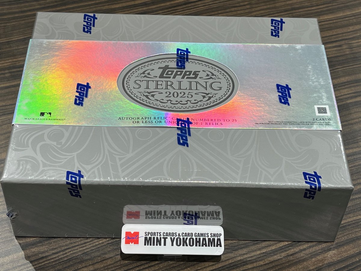 本日入荷新商品！】 「2025 TOPPS STERLING BASEBALL HOBBY」 ☆日本 