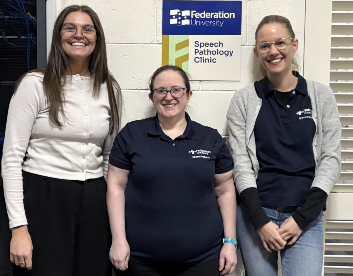 FedUniMedia's tweet photo. Federation University opens Gippsland speech pathology clinic to ease regional shortages, bridging the gap in accessible services for the local community. https://t.co/N8G3CjnuLC https://t.co/egcQRrVgmp