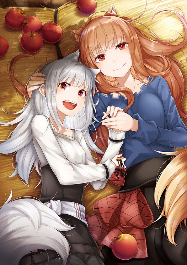 ＼🌟予約受付中🌟／
『#文倉十 画集2　#狼と香辛料』 8月8日発売‼️
今回は、文倉十画集第②弾カバーイラストを初公開✨

賢狼ホロと賢狼の娘ミューリがカバーを彩ります‼️

長期シリーズならではの歴代ヒロインが飾る、
至高の一冊をお楽しみに🎵
kadokawa.co.jp/product/322504…