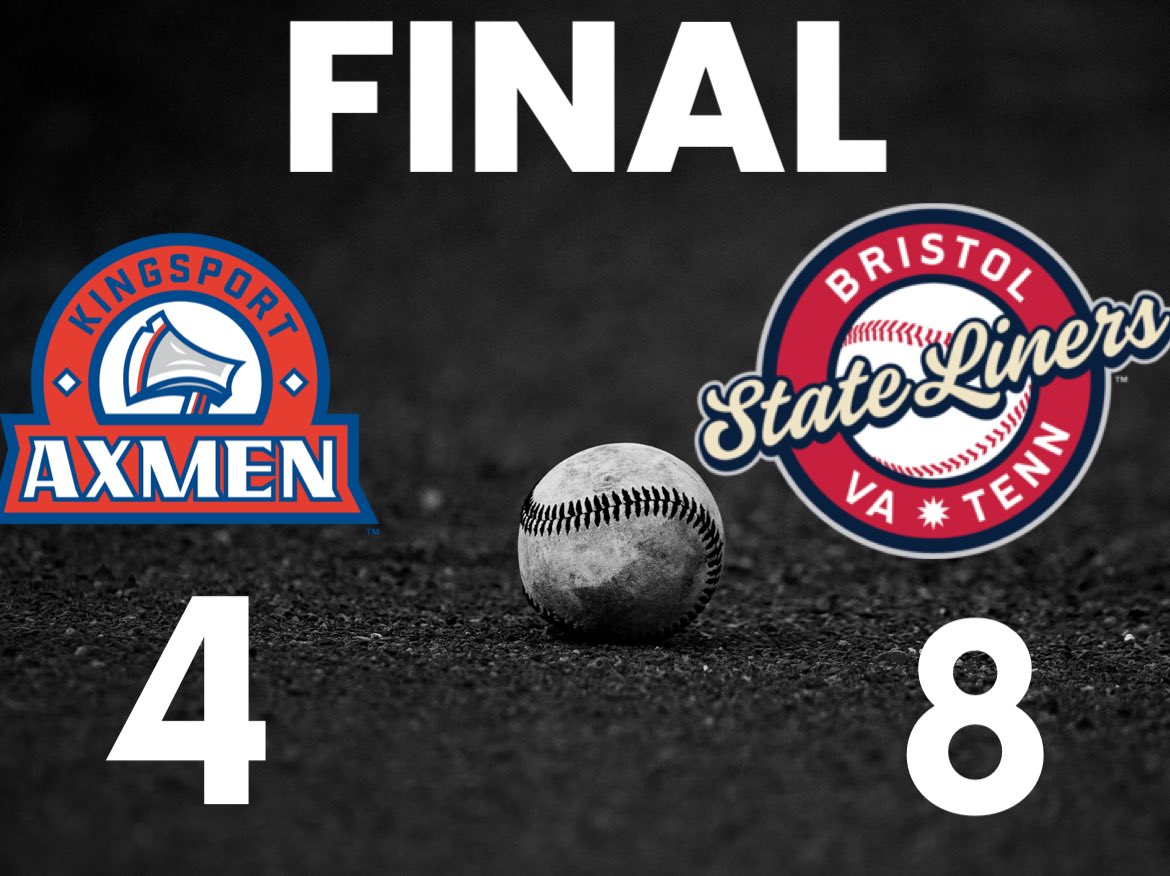 Home Opener spoiled. 😕

Back at it tomorrow, looking for the series split. 

#AxesUp 🪓⚾️