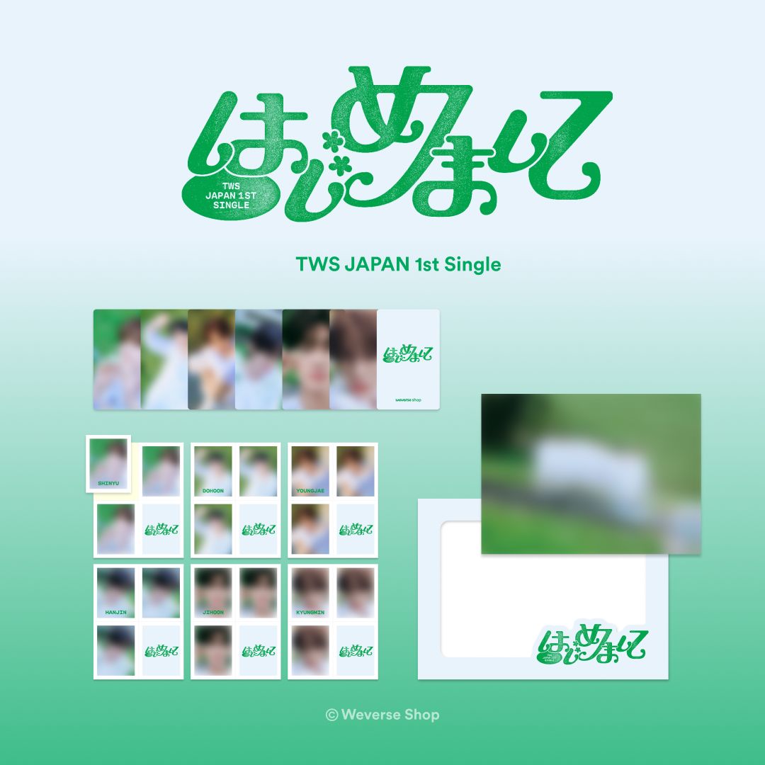 TWS 日本 1st Single「はじめまして」予約購入者向け特典の詳細公開