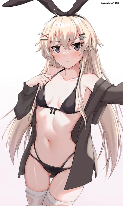 島風水着 #艦これ