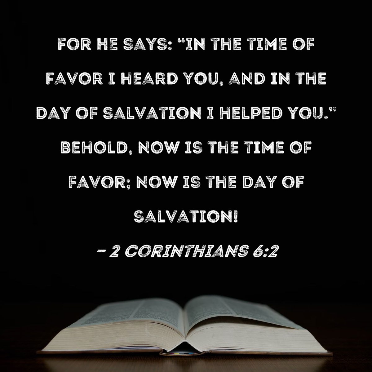 Home_ChurchFA's tweet photo. “Now is the day of salvation.”
Don’t wait. He’s ready now—and so are we.
#2Corinthians62 #TodayIsTheDay #BayouHomeChurch https://t.co/GLda7tFAXs