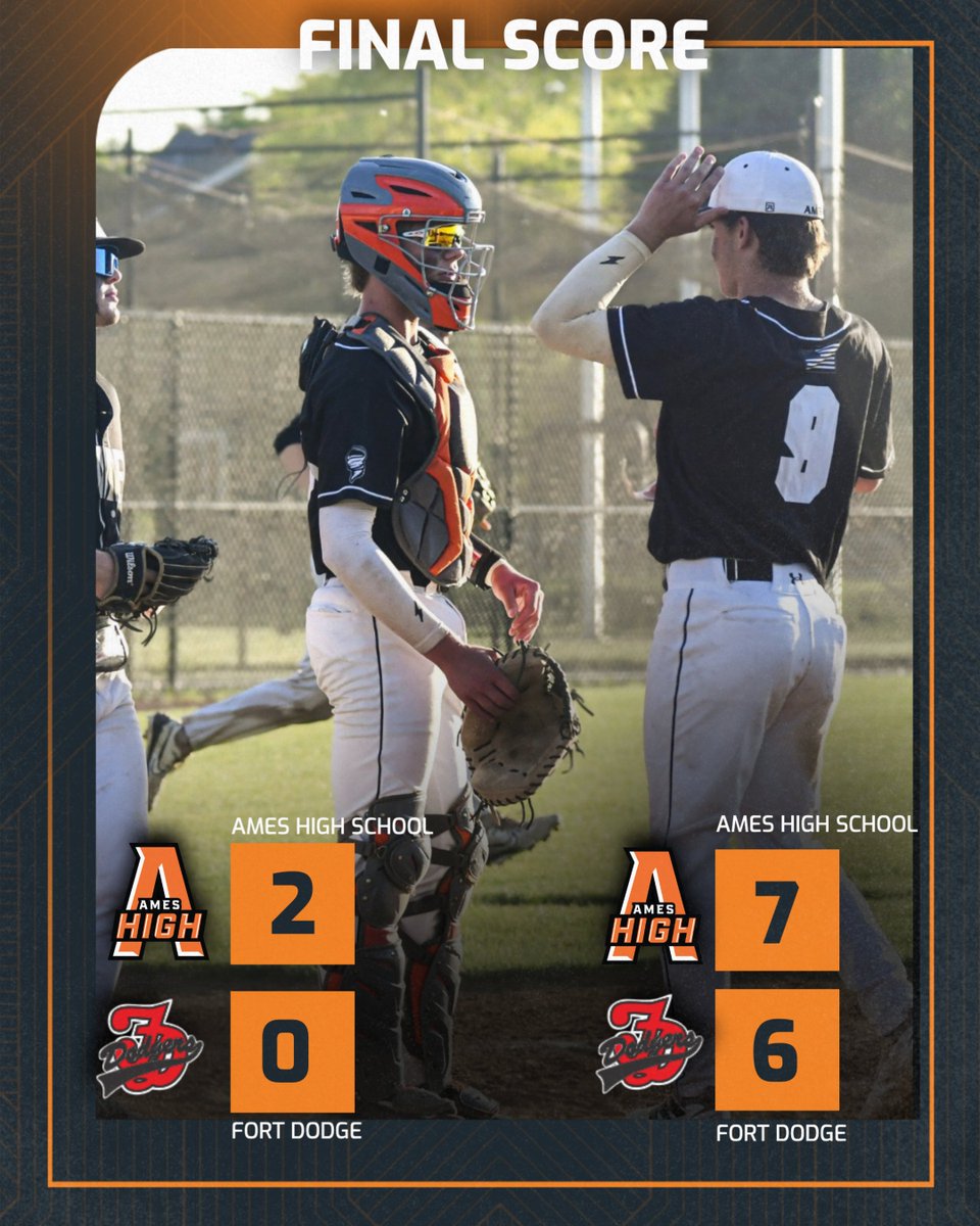 Baseball sweeps Fort Dodge, Charles Tucker tossed a complete game shutout in game one, and the Little Cyclones rallied to take game two!