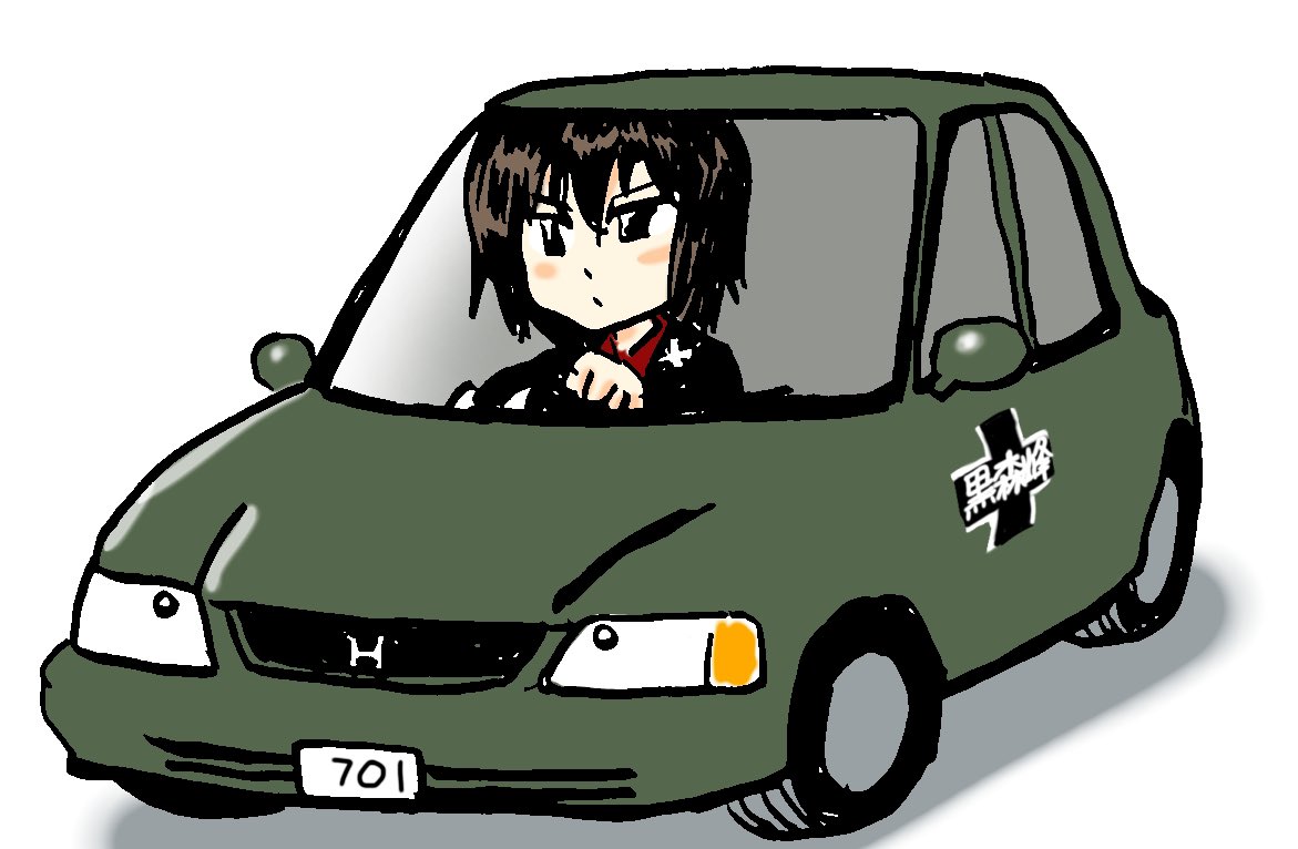 西住まほ 「#ひとりHONDAまつり」|zama36のイラスト
