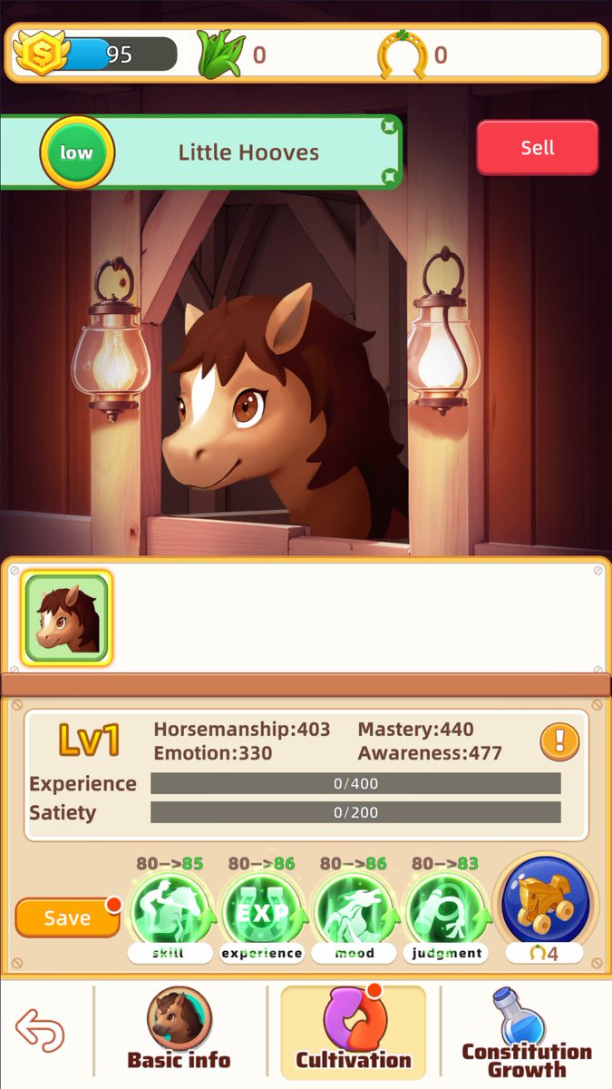 Get a higher level horse is difficult, especially Legendary Horse. However, you can cultivate your horse with horseshoes, so that every single level it grows, your horse gains more attributes! A lower level horse has the chance to beat a higher one!🤠

#MCTP #Mumubit #Web3Gaming