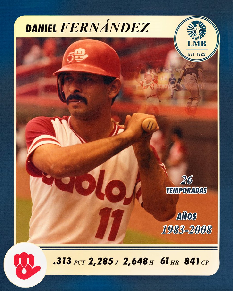 Daniel Fernández

Estandarte del juego fino.

Leyenda de los Diablos Rojos y maestro del bateo oportuno.

#CienAñosSiendoElRey 👑