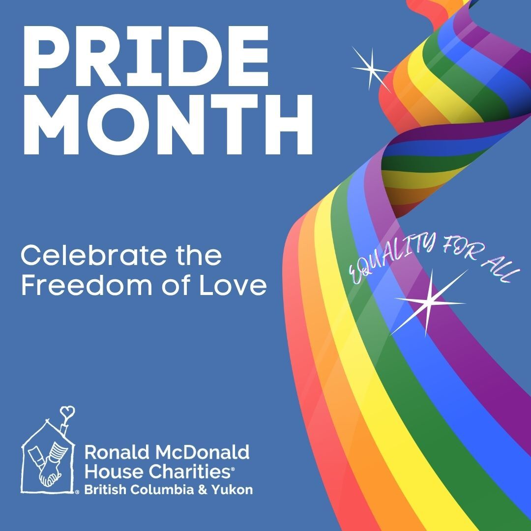 🌈 Happy #PrideMonth! 🏳️‍🌈

At RMH BC &amp; Y, we proudly celebrate inclusivity, equality, &amp; the 2SLGBTQIA+ community. Every family is welcomed with love, respect, and belonging.

Let’s keep building a world where everyone feels at home.

#Pride2025 #RMHBCY #LoveIsLove #EqualityForAll