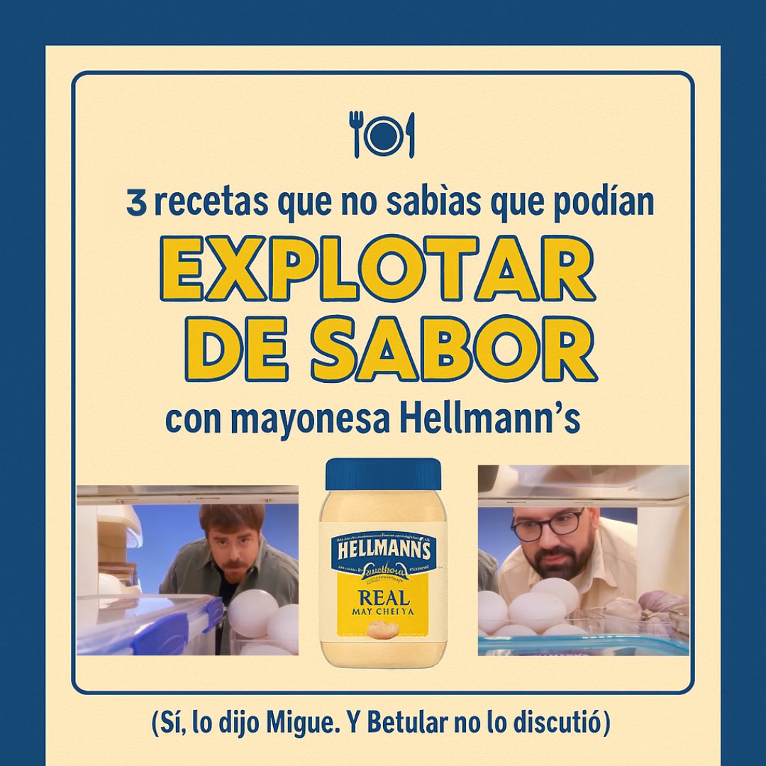 Hellmann’s Argentina tweet media