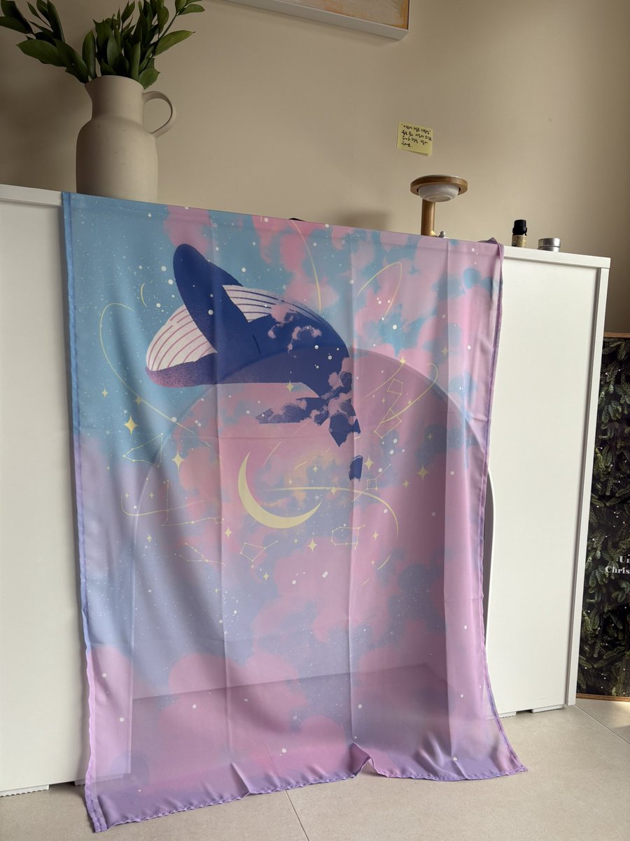 쉬폰 포스터는 활용도가 너무 좋아서 만들 때마다 행벅함