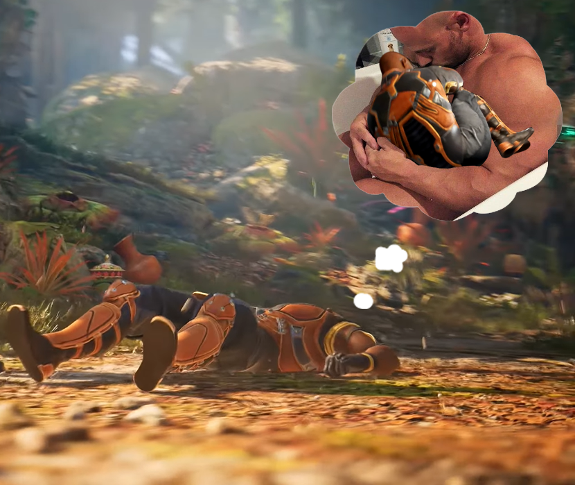 Darrius dreams of big beefy man arms holding his little body🫠❤️‍🔥
#MortalKombat1 #MK1 #Darrius #MK1_Darrius #shitpost
