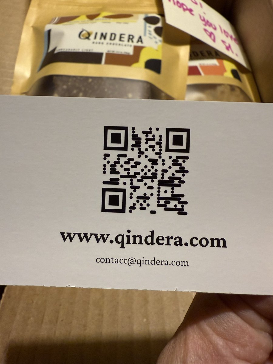 MCE Photography (@chad_edwardz) on Twitter photo I’ve been on the road for six days but it was nice coming home to a full box load of Qindera!!! Thank You <a href="/SarahLeeGuthrie/">Sarah Lee Guthrie</a> - it taste as good as you said it would. Dang!!
#qindera I’ve been on the road for six days but it was nice coming home to a full box load of Qindera!!! Thank You <a href="/SarahLeeGuthrie/">Sarah Lee Guthrie</a> - it taste as good as you said it would. Dang!!
#qindera