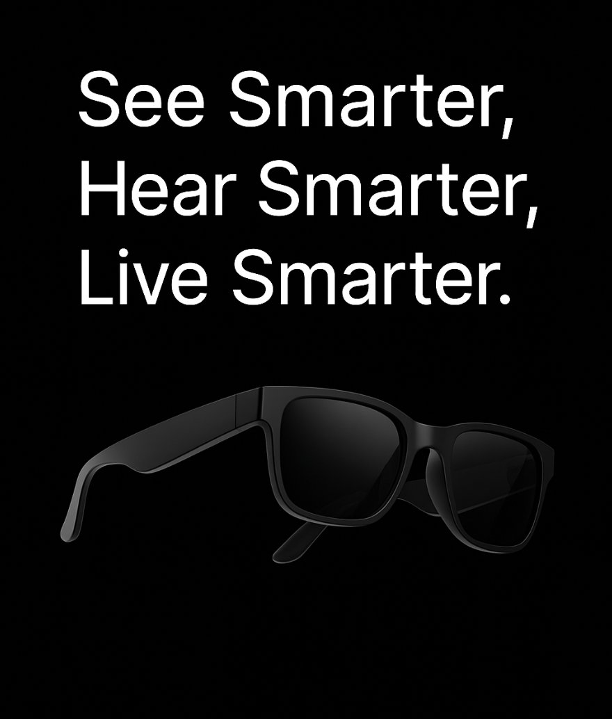 O1O_AI's tweet photo. 👓 See Smarter, Hear Smarter, Live Smarter.
Meet #O1O, the smart glasses that blend cutting-edge AI with minimalist design.

From real-time translation to immersive audio — this isn’t just eyewear. It’s your everyday AI assistant.

#WearableTech #SmartGlasses #O1O https://t.co/OyQLMrIDC0