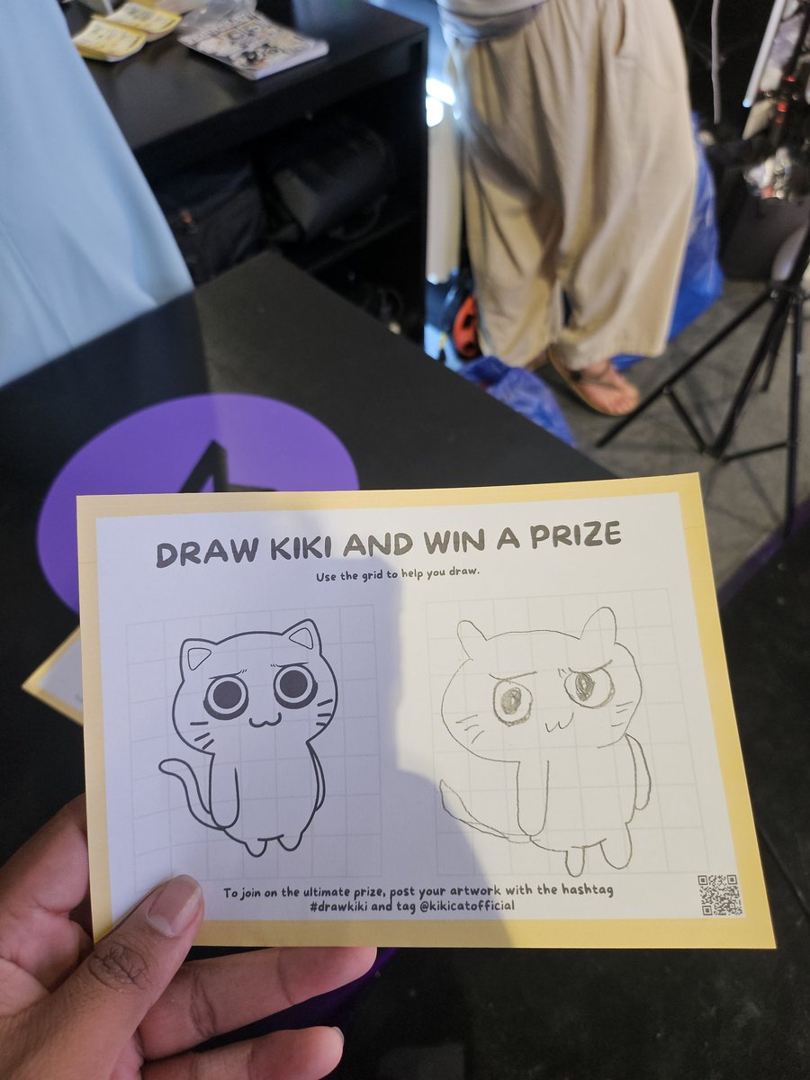 #drawkiki <a href="/KIKIcatofficial/">KIKI (ﾐ◕ᴥ◕ﾐ𝒦𝒾𝒦𝒾~*</a>