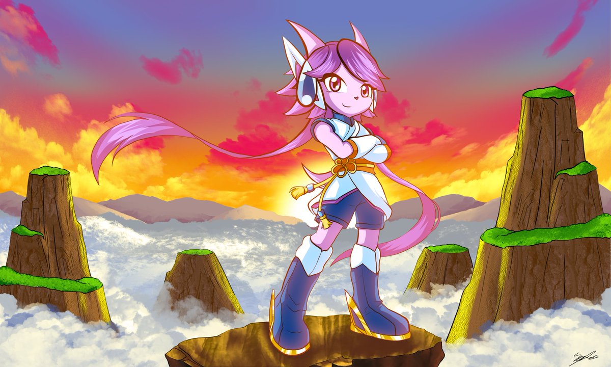 “We’ve been through so much... But we’re still standing”

#FreedomPlanet #FreedomPlanet2 #SashLilac #GalaxyTrail #GalaxyTrailFanArt #Furry