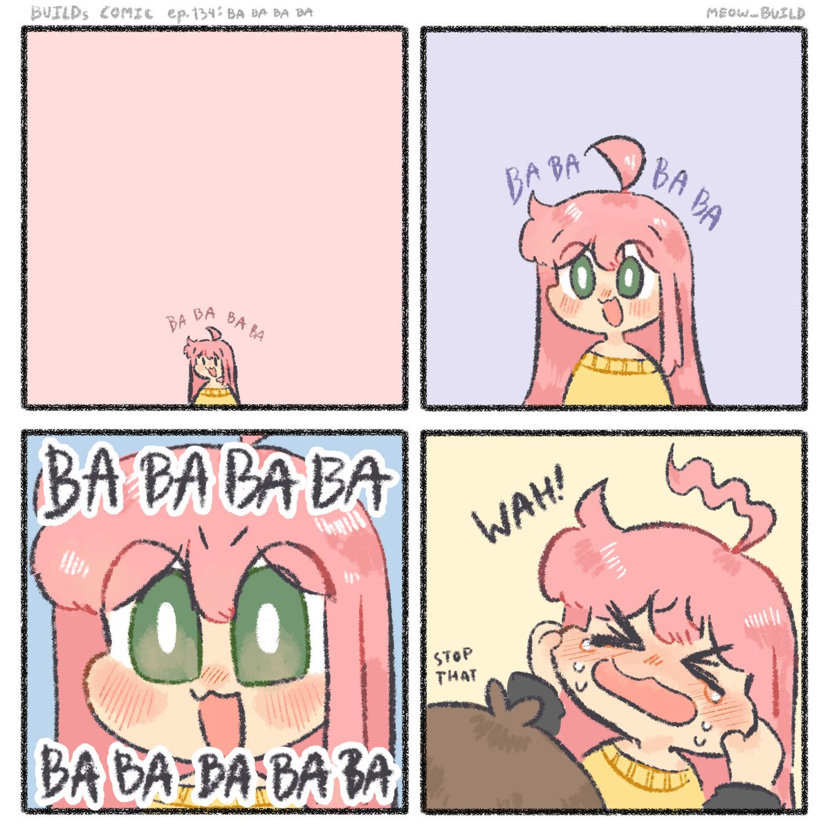 MeowBuild's tweet photo. Ba Ba Ba Ba Ba Ba #BuildsComic https://t.co/s3nmbVvzXq