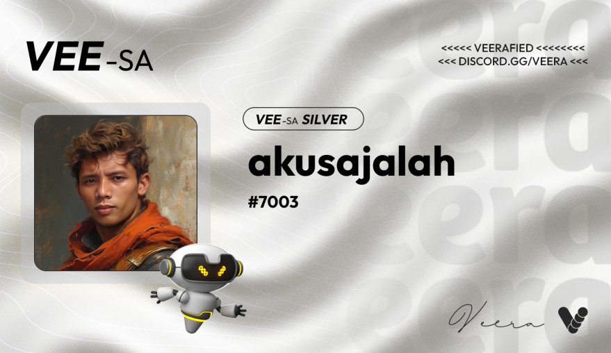 If your internet experience hasn’t evolved … you’re not on Veera.

Fix that. Grab your VEE-sa: discord.gg/veera

<a href="/veerabrowser/">@veerabrowser</a>