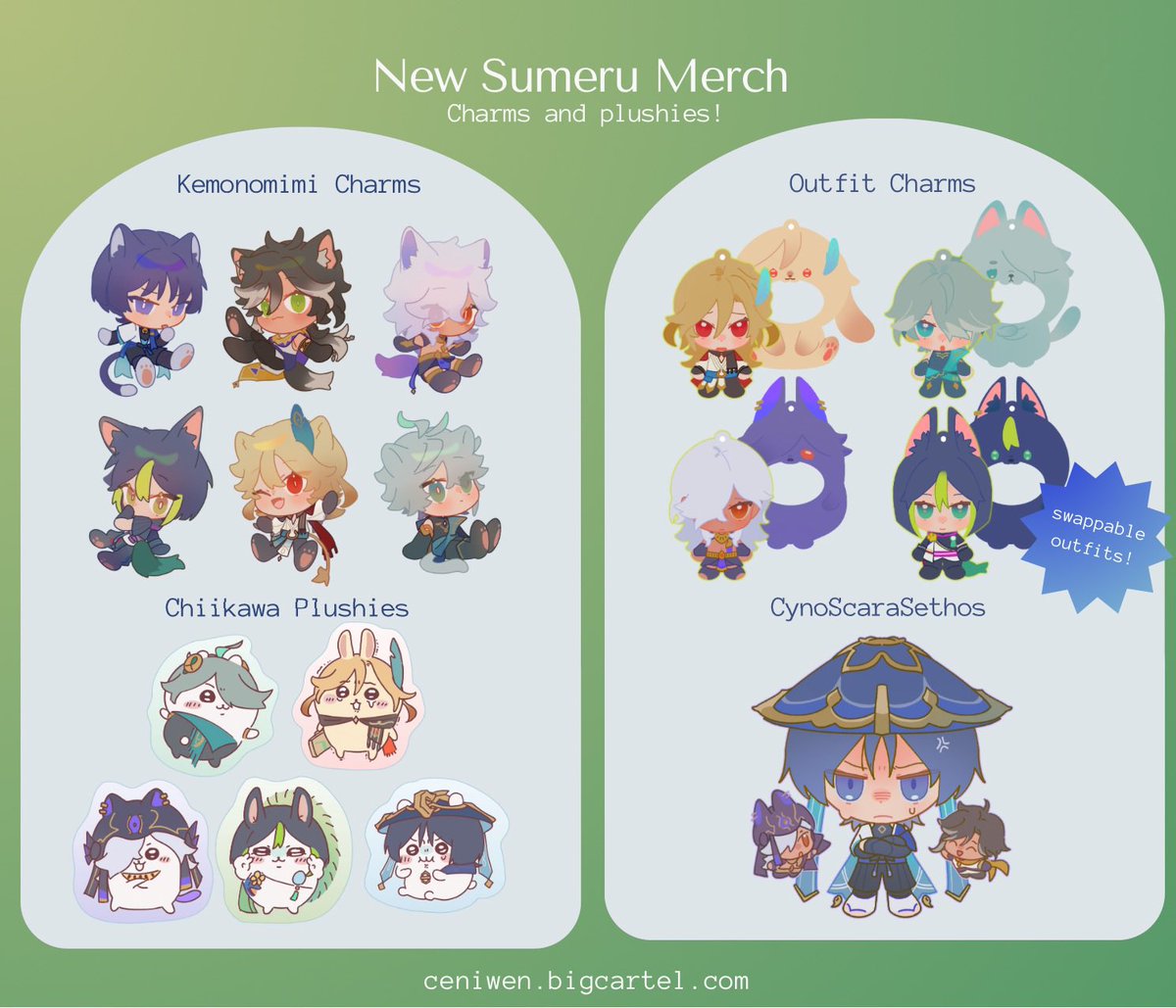 ✨🪻Store Update🪻✨
[RTs appreciated!]

Preorders are up on my store! More details below 

#ZZZ #GenshinImpact 