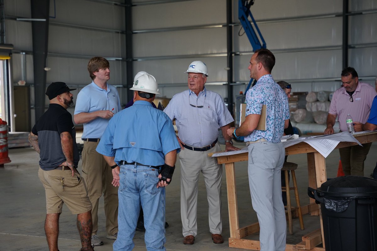 JonBestX's tweet photo. What construction team calls and says “we are 2 months ahead of schedule” in today’s commercial construction world! LFG! 4th new store opening this year and a few more still to come before the end of the summer! #loveourteam #buildingbetter https://t.co/X9tnirCfz9