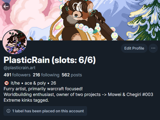 Also another reminder that  you can find me way more active on b sky!