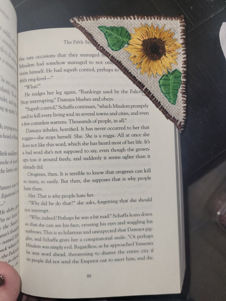ContdBookmarks's tweet image. Examples of my embroidered bookmarks. These have all been sold but I can make more or make to order.