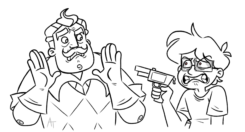 ....My friend really wanted me to draw this for him....
HELP- 😭