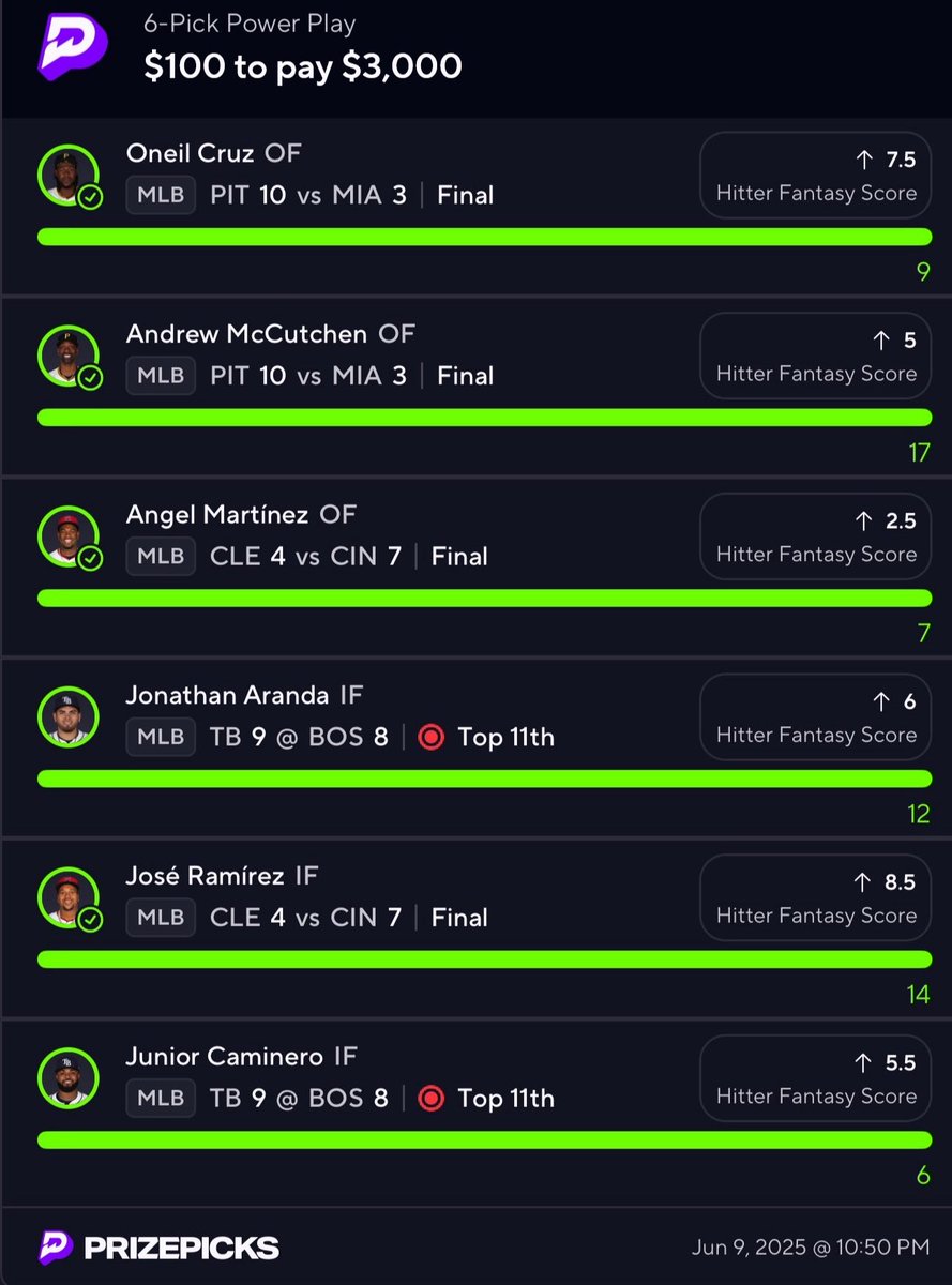 BricksPicks_'s tweet photo. PICKING 1 GIVEAWAY WINNER AT MIDNIGHT WHO WANTS IT 💜

5 DAYS APART 🤯🤯🤯🤯

59x 6MAN &amp; 30x 6MAN 🗣️😅😅😅

IM HEATING UP DONT MISS OUT 

6k BETWEEN 2 SLIPS 🔥 

70% OFF LINK TO ALL MY PLAYS BELOW ⬇️ 

#GamblingX #GamblingCommunity #PrizePicks #PrizePicksMLB #PrizePicksW https://t.co/qeIDNp2LXO