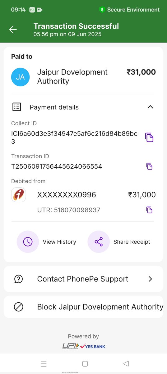 digitalmyclass's tweet photo. @jdajaipur @utsah_IAS Adding receipt too...Can you please check ? Very Imp..While name/spelling of JDA is wrong..It might be a Fraud account? Because clients are not getting mail as well as mail, after payment too... https://t.co/m9V26UaNgZ
