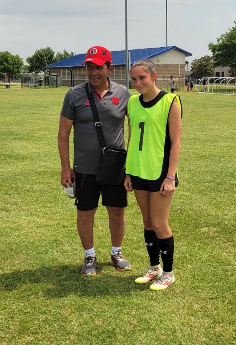 TristRodrTX's tweet photo. Good day at the DKSC College + Pro Combine this Sunday. Great experience and exposure, I’m excited for the future.
@XolosFemenil https://t.co/EeIM2x8e94