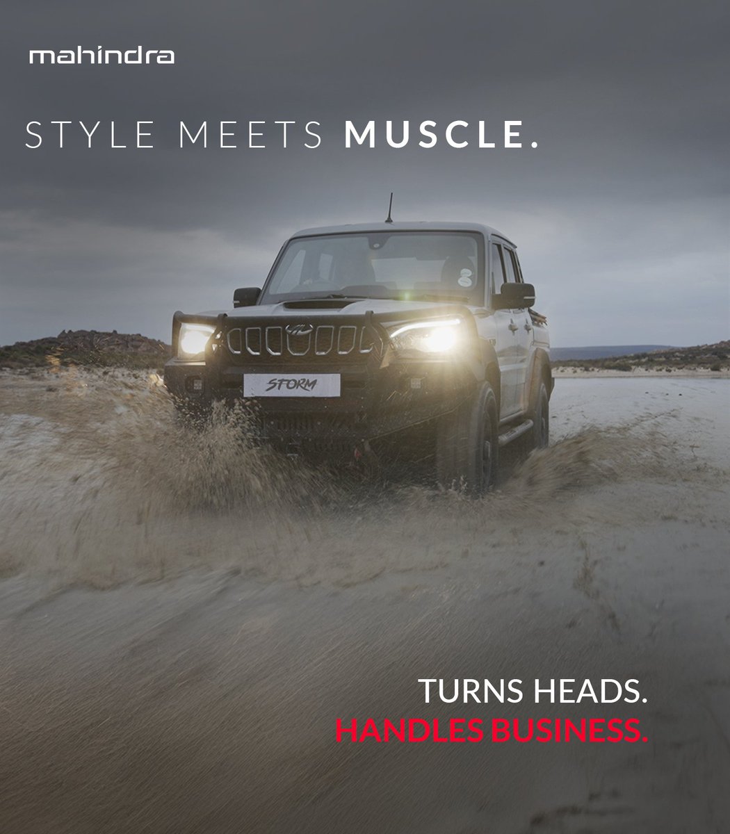 Which one’s more your style?​

The classic Mahindra Pik Up Double Cab is all about proven performance.​

The Special Edition? Same boldness, with an extra edge.​

Tell us: Would you keep it classic or go bold?​

Drop your pick in the comments. ​

#MahindraSA